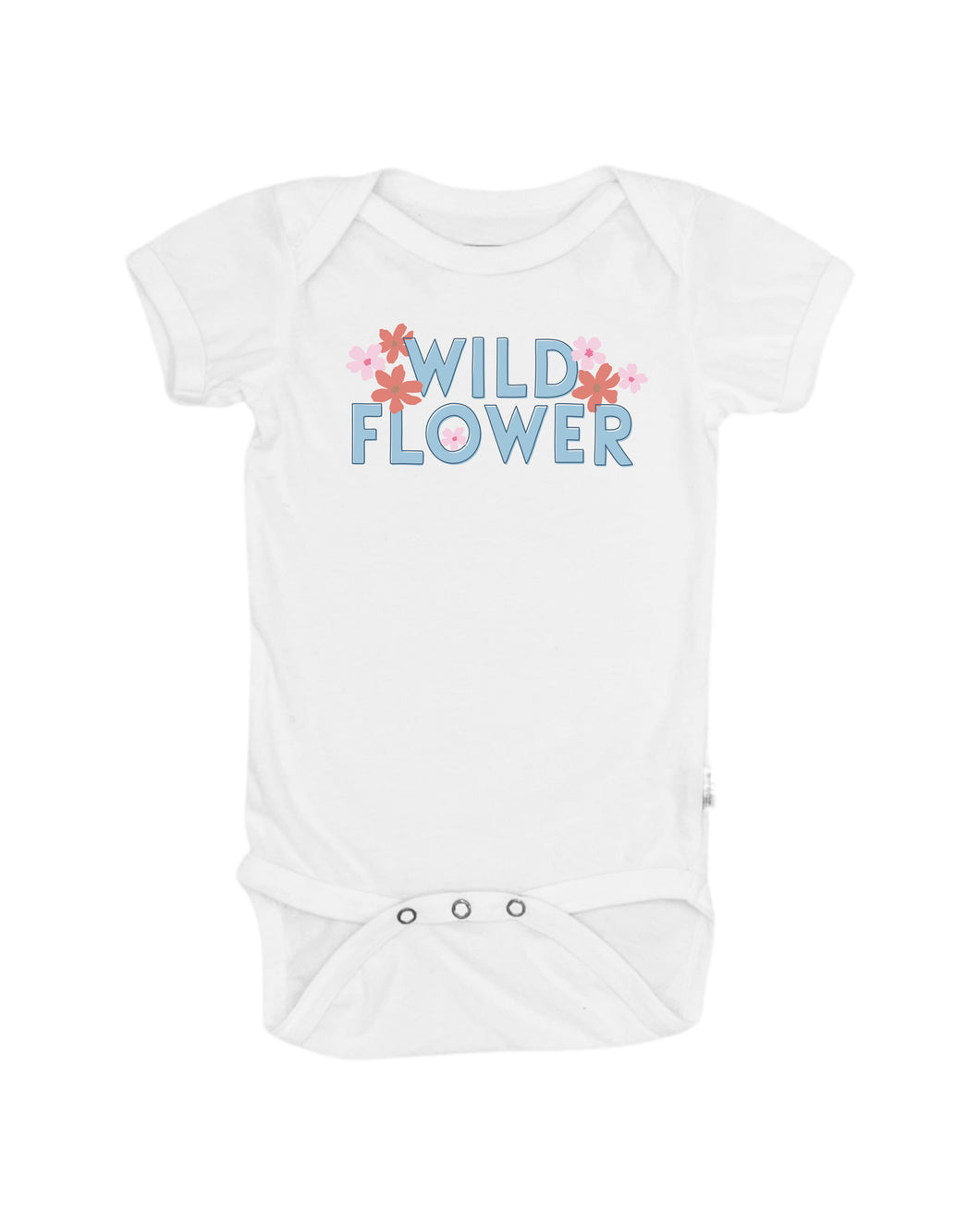 Newborn - Wild Flower Onesie