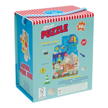 Construction 60pc Shaped Jigsaw in Reusable Box