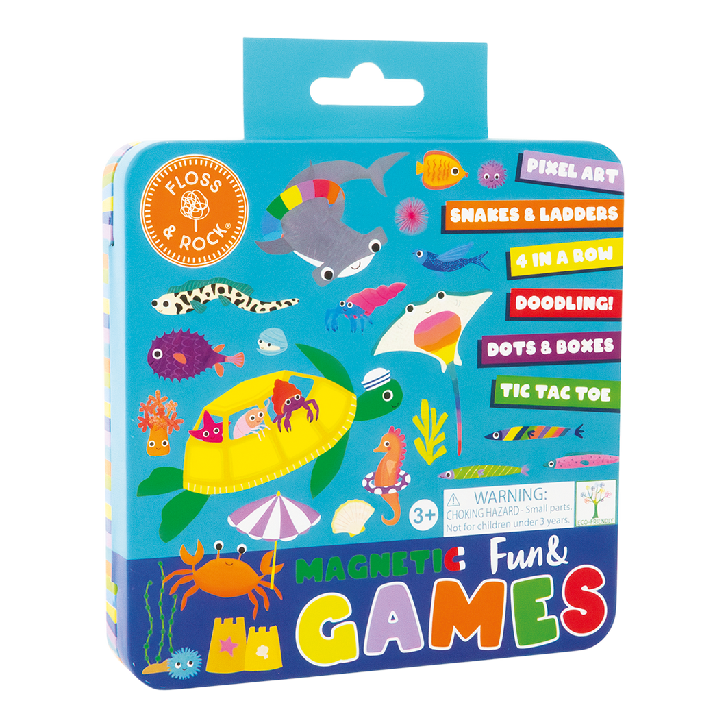 Magnetic Games Fun Tin - Ocean