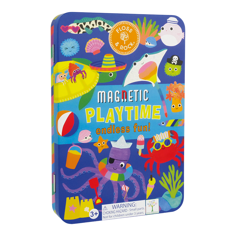 Magnetic Playtime Tin - Ocean