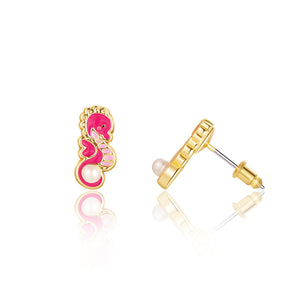 Seahorse Stud Earrings