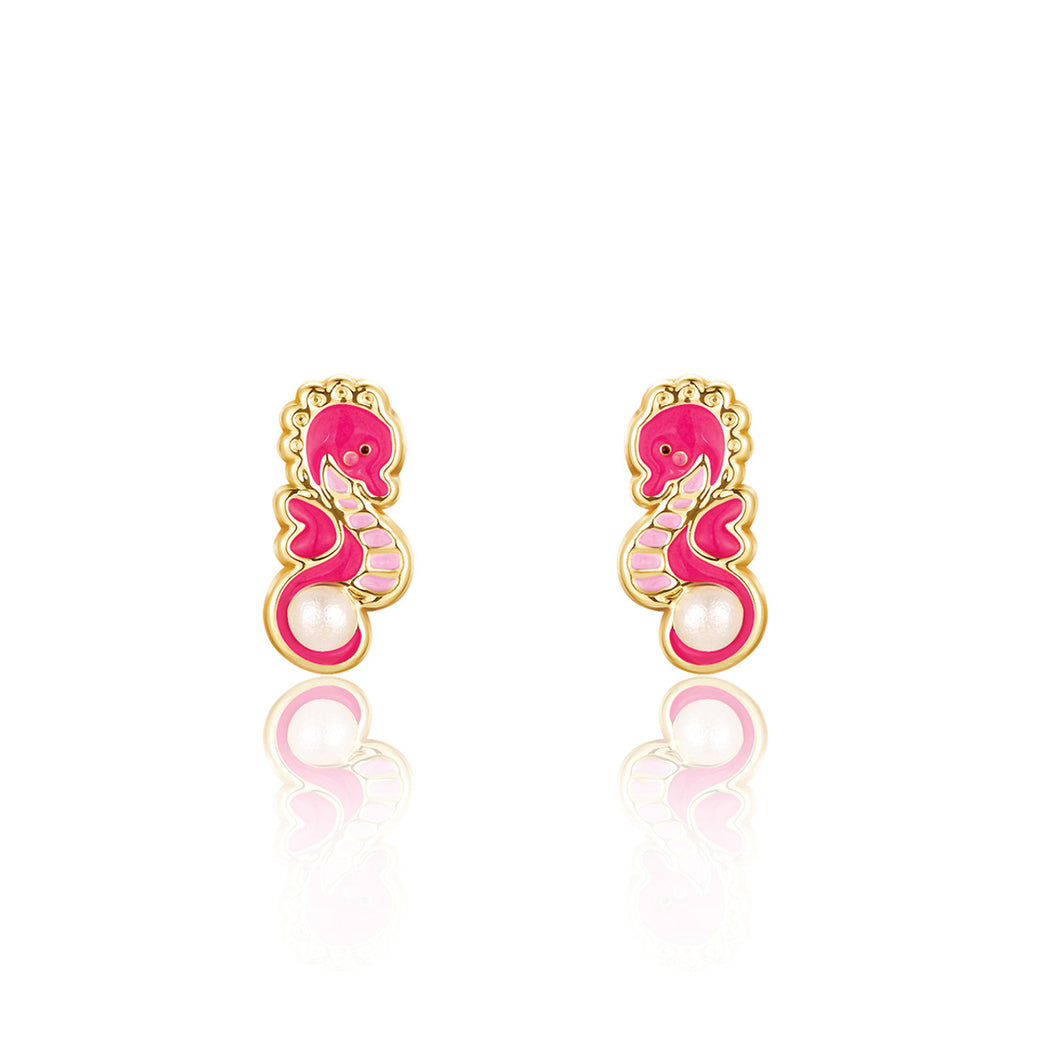 Seahorse Stud Earrings