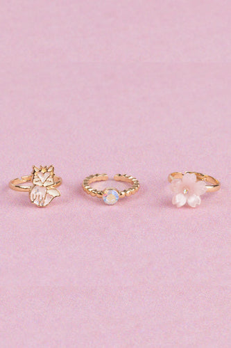 Boutique Foxy Floral Rings