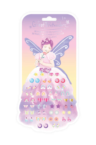 Butterfly Fairy Triana Stick On Earrings