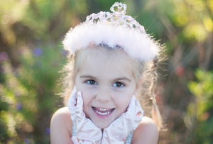 Princess Tiara - Pink/ Silver