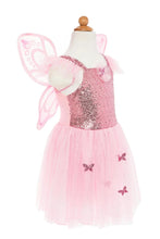 Sequins Butterfly Dress & Wings in Pink