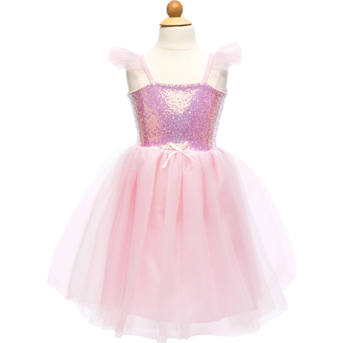 Sequins Princess Dress in Pink