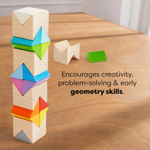 Colorful Triangle Wooden Block Game