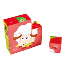 Farm Wooden Blocks Puzzle