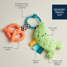 Pickle Itzy Pal Plush + Teether