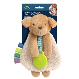 Puppy Itzy Lovey Plush with Silicone Teether Toy