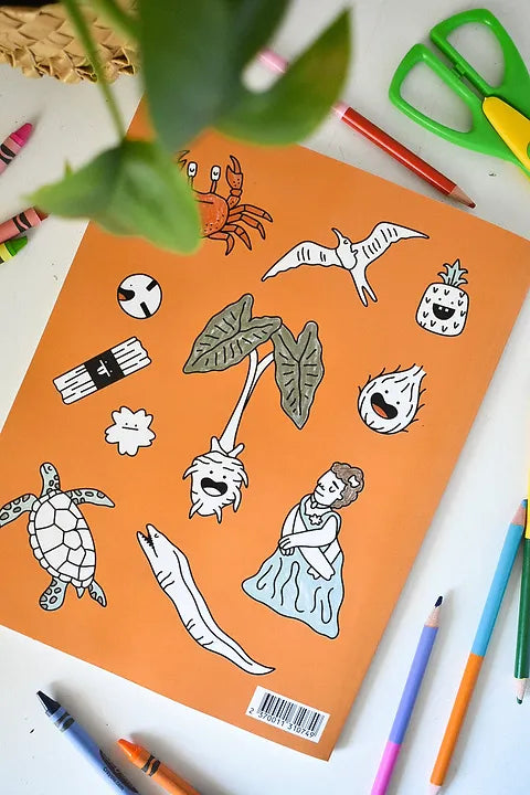 Keiki's First ʻŌlelo Hawaiʻi Coloring and Activity Book
