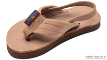Kids Premier Leather 1" Strap in Dark Brown