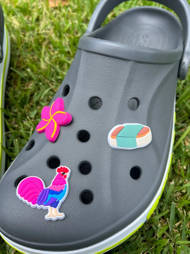 Hawaii Themed Jibbitz Croc Charm - Musubi