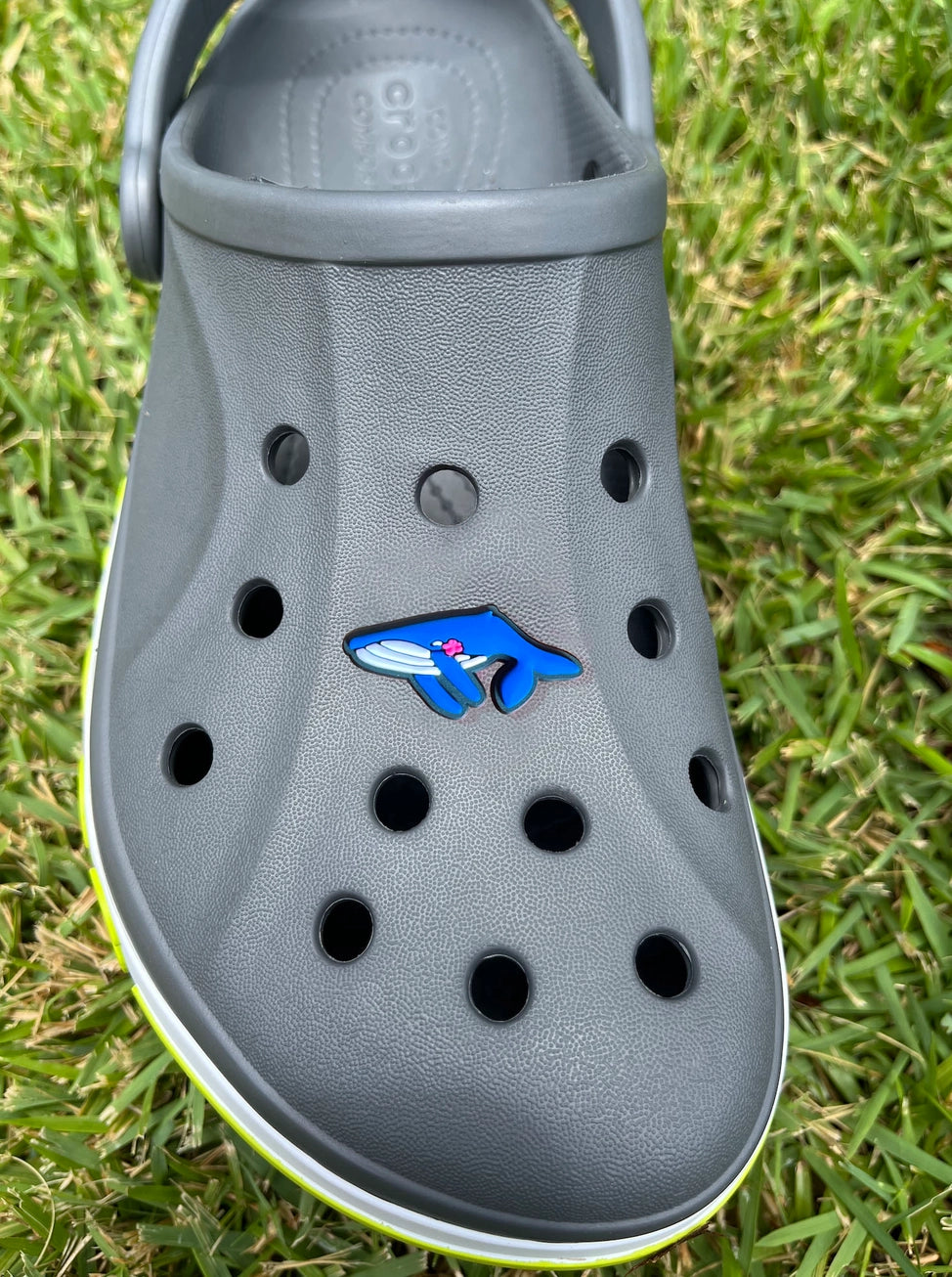 Hawaii Themed Jibbitz Croc Charm - Whale