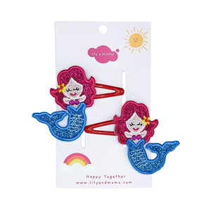 Mermaids Forever Hair Clips