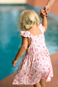 Designed on Maui - Cotton Candy Seaside Twirl Dress