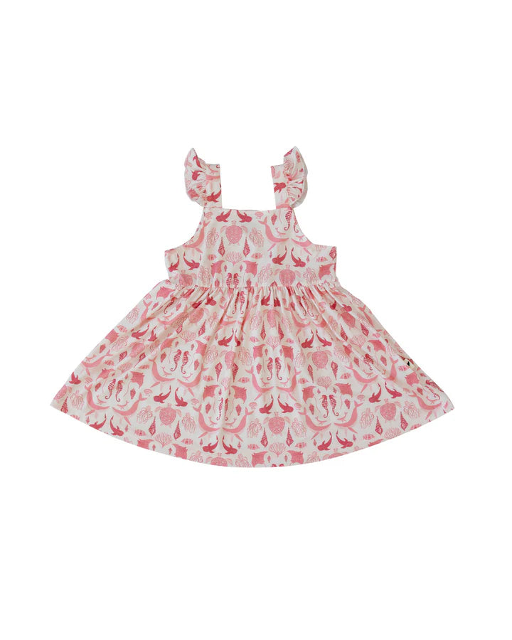 Designed on Maui - Cotton Candy Seaside Twirl Dress