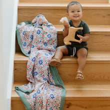 Deluxe 100% Bamboo Muslin Baby Quilt - Kaleidoscope