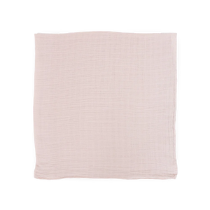 Organic Cotton Muslin Swaddle Blanket in Rosie