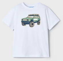 Monster Truck on White Short Sleeve Tee