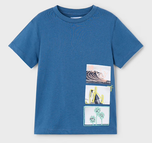 See you at the Ocean on Blue Short Sleeve Tee