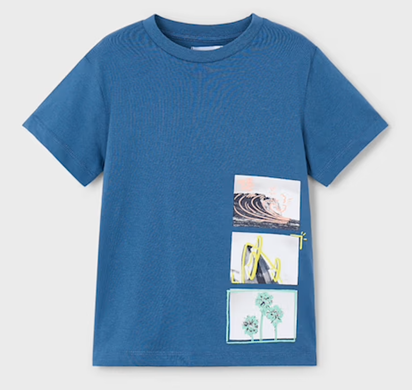 See you at the Ocean on Blue Short Sleeve Tee