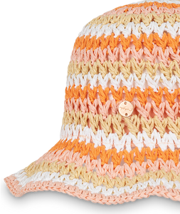 Girl's Straw Like Bucket Hat - Tamala