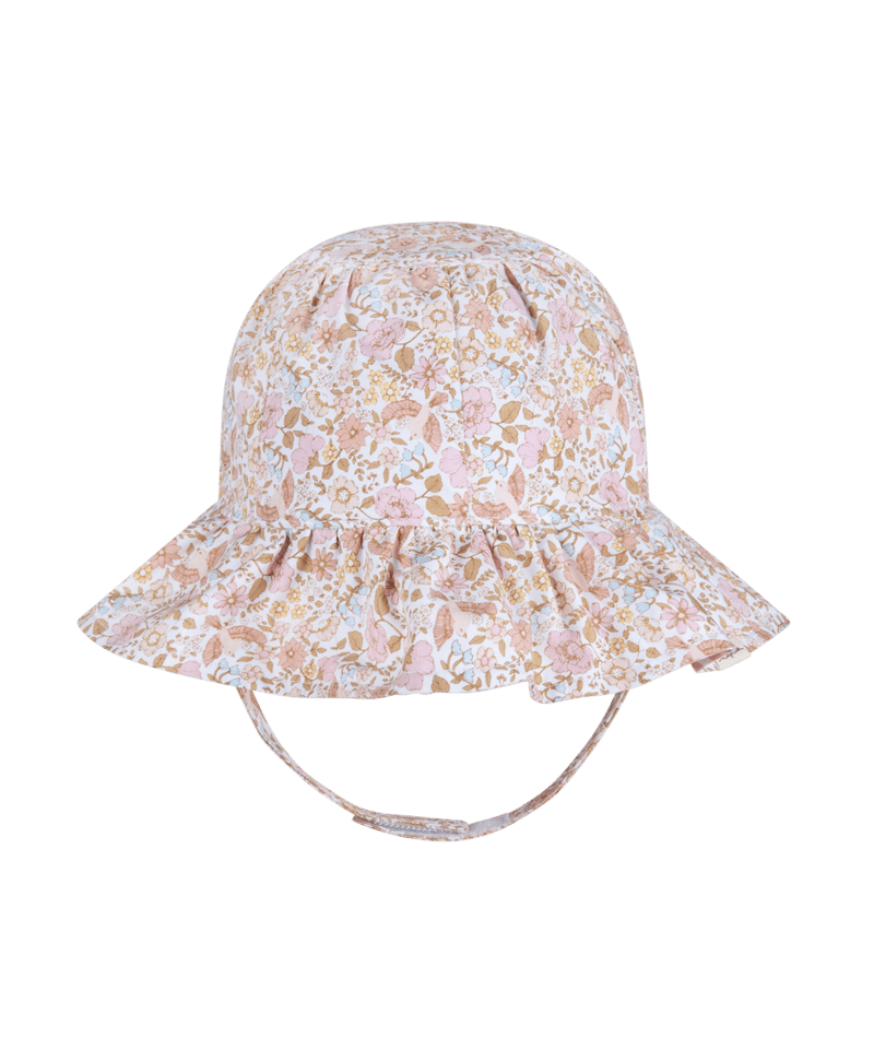 Baby Girl's Reversible Bucket Hat - Primrose