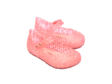 Mini Campana Papel - Pearly Pink Glitter