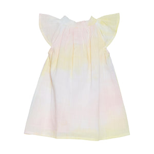 18mos - Ruffle Sleeve Peach Whip Dress