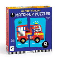 My First Vehicles Match-Up Puzzles - 12 Puzzles