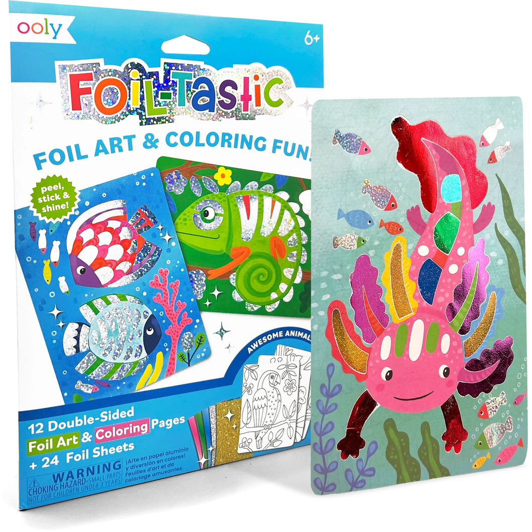 Foil-Tastic Foil Art Kit: Awesome Animals