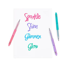 Oh My Glitter! Retractable Glitter Ink Gel Pens - Set of 4