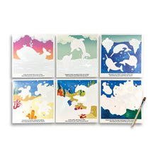 Water Amaze Water Reveal Board Under the Sea 13 pc Set