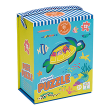 Ocean 12pc Shaped Jigsaw in Reusable Box