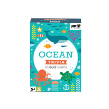 Ocean Trivia 50 Quiz Cards