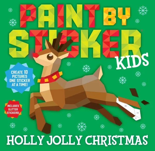 Paint by Sticker for Kids - Holly Jolly Christmas