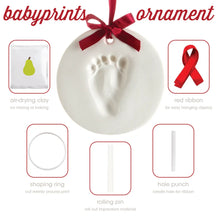 Baby Christmas Handprint/Footprint Keepsake Ornament