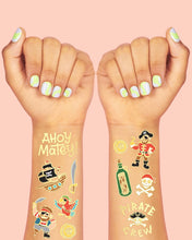 Foil Temporary Tattoos - Pirates