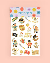 Foil Temporary Tattoos - Pirates