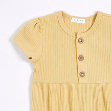 6mos - Honey Modal Rib Bubble Romper