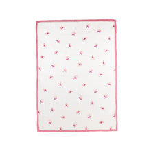 Plumeria Hawaiian Bamboo and Cotton blend Throw Blanket