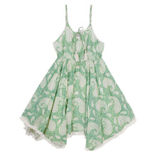 Hankerchief Hem Dress in Bacalar