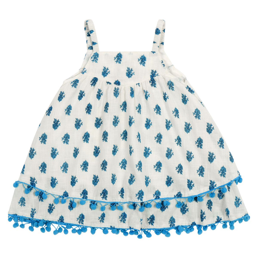 Strappy Trapeze Dress in Isla Holbox