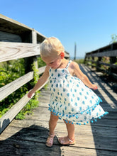 Strappy Trapeze Dress in Isla Holbox