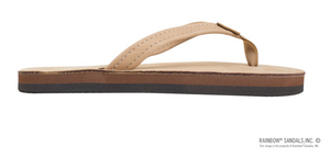 Kids Premier Leather 1/2" Narrow Strap in Sierra Brown