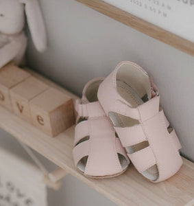 Lacey First Kick Sandal in Light Pink