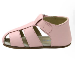 Lacey First Kick Sandal in Light Pink