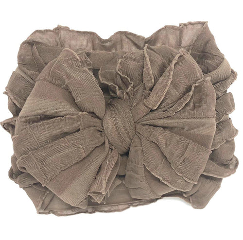 Mocha Bow Headband